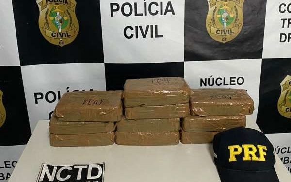 Paulista que entrou no Cariri escondendo 10 quilos de crack é preso em Juazeiro do Norte