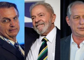 Jair Bolsonaro, Luiz Inácio Lula da Silva e Ciro Gomes (Foto: Adriano Machado/Reuters, Fabrice Coffrini/AFP e Kleyton Amorim/UOL)