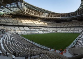 Estádio Lusail, palco da final da abertura e da final da Copa do Mundo 2022 no Catar (Foto: Divulgação/Comitê Organizador Catar 2022)