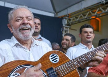 Lula em Sergipe no dia 18 de junho de 2022 (Foto: Ricardo Stuckert)
