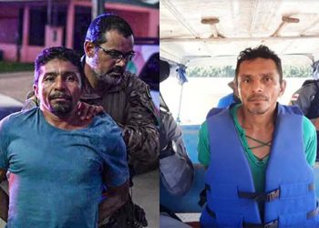 Oseney da Costa de Oliveira, conhecido como Dos Santos e Amarildo da Costa Oliveira, conhecido como Pelado (Foto: Reprodução)