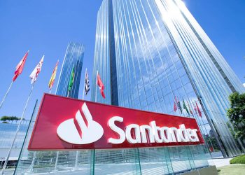 Sede do banco Santander, em São Paulo (Foto: Divulgação)