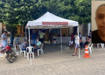 Corpo de José Waldemir está sendo velado em Sobral (Foto: Lorena Tavares)