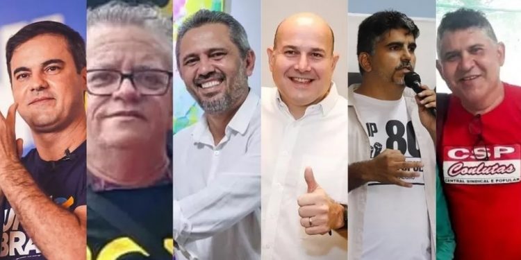 Propaganda eleitoral começa nesta terça-feira; confira a agenda dos candidatos a governador do Ceará