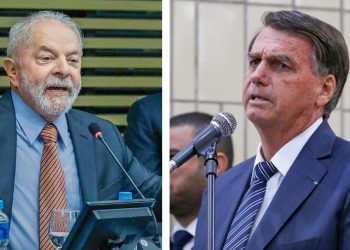 Os presidenciáveis Luiz Inácio Lula da Silva (PT) e Jair Bolsonaro (PL) (Foto: Ricardo Stuckert e Clauber Cleber Caetano/PR)