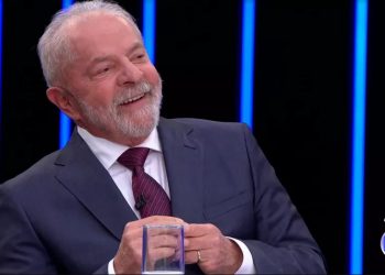 Lula é entrevistado no Jornal Nacional (Foto: Reprodução/TV Globo)