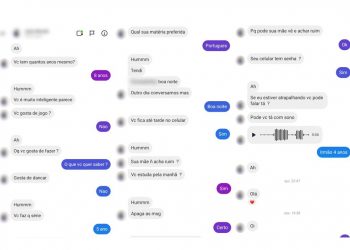 Nas conversas, o homem já se dizia apaixonado pela criança e chegou até a enviar fotos íntimas para ela (Foto: Divulgação/ PC-CE)