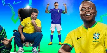 CBF apresenta novas camisas da seleção brasileira para a Copa do Mundo