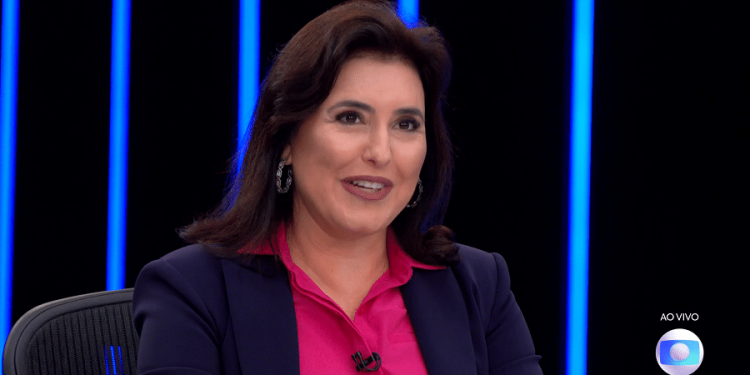 Simone Tebet arranca menor audiência dos presidenciáveis no ‘JN’; veja números