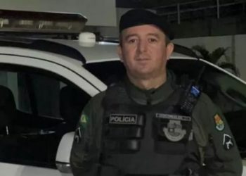 Soldado da Polícia Militar Cleciano Vasconcelos foi morto a tiros na cidade de Brejo Santo (Foto: Arquivo pessoal)