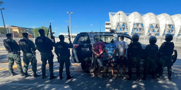 Trio suspeito de matar adolescente é capturado pela PM em posse de drogas em Juazeiro do Norte