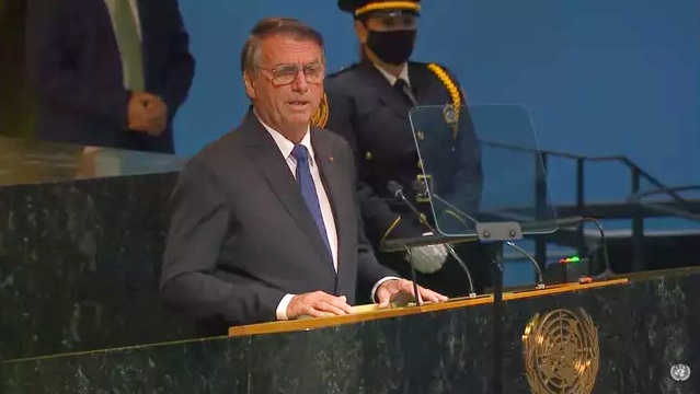 Na ONU, Bolsonaro mente, exalta agro e diz que economia está “em plena recuperação”