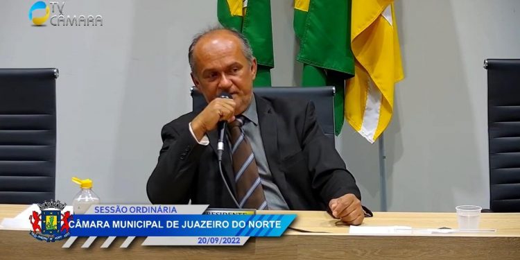 Darlan Lobo chegou a ser afastado do cargo em novembro do ano passado (Foto: Reprodução/Facebook Câmara de Juazeiro do Norte)