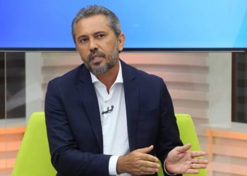 Elmano de Freitas (PT) concede entrevista ao CETV 1ª edição (Foto: Fabiane de Paula/SVM)