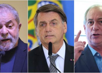 Candidatos Lula, Jair Bolsonaro e Ciro Gomes (Foto: Fabio Rodrigues Pozzebom (1 e 2)/José Cruz (3)