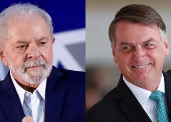 Pesquisa eleitoral 2022: PoderData mostra Lula com vantagem de 8 pontos em relação a Jair Bolsonaro (Fotomontagem com imagens de Mateus Bonomi/Anadolu Agency via Getty Images; e REUTERS/Adriano Machado)