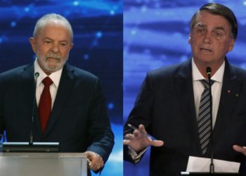 Lula e Jair Bolsonaro (Foto: Miguel Schincariol/AFP)