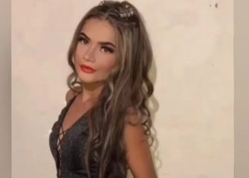 Maria Clara dos Santos, de 15 anos, morreu após uma caminhonete colidir na moto em que ela estava com uma amigo em Juazeiro do Norte (Foto: Reprodução)