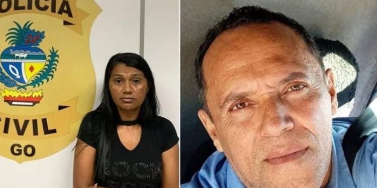 Pastora Sueli Alves dos Santos Oliveira foi presa por suspeita de envenenar o próprio marido (Foto: Polícia Civil/Arquivo pessoal)
