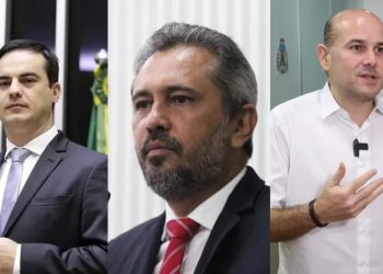 Capitão Wagner, Elmano de Freitas e Roberto Cláudio (Foto: Reprodução)