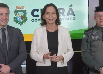 Concurso foi anunciado pela governadora do Ceará, Izolda Cela, no dia 10 de outubro (Foto: Carlos Gibaja/Governo do Ceará)