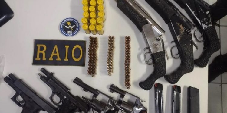 Policiais do Raio retiram de circulação mais de 2 mil armas de fogo no Ceará