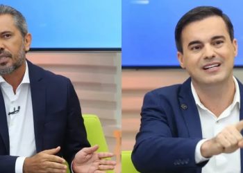 Elmano de Freitas e Capitão Wagner (Foto: Fabiane de Paula/SVM)