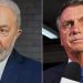 Ipec: Lula tem 54% dos votos válidos no 2º turno, e Bolsonaro, 46%