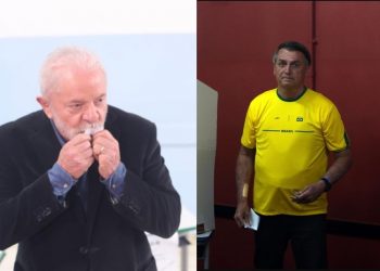 Lula e Bolsonaro votam (Foto: Werther Santana/Pedro Kirilos/Estadão)