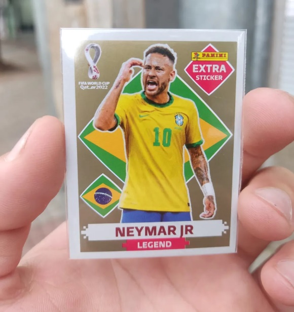Menino leopoldense encontra figurinha lendária de Neymar do álbum da Copa  do Mundo - Região - Jornal VS
