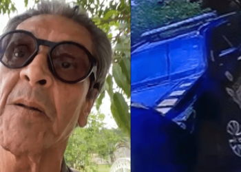 Roberto Jefferson grava vídeo dizendo que agentes da PF foram a sua casa prendê-lo (Foto: Reprodução)