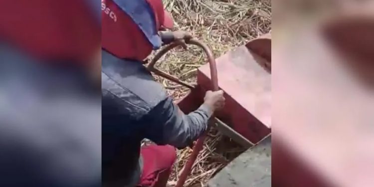 Agricultor tem perna ‘engolida’ por máquina de moer capim enquanto trabalhava em roçado no Ceará