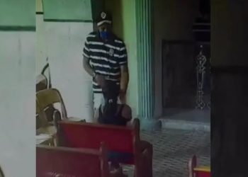 Abordagem ocorreu dentro da Igreja Matriz São José, em Missão Velha (Foto: Reprodução)