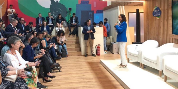 Governadora Izolda Cela apresenta potencial ambiental do Ceará na COP 27