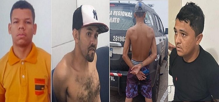Polícia Civil prende quatro suspeitos de duplo homicídio no Crato