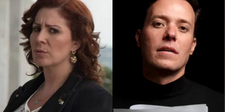 Carla Zambelli e André Valadão tem contas retidas nas redes sociais