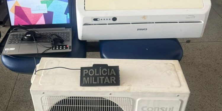 Juazeiro do Norte: Dupla é capturada após furtar ar-condicionado e notebook de posto de saúde