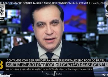 Cleiton Basso, que apresentava programa do Foco do Brasil; influente no bolsonarismo, canal não publica há dois meses (Foto: Reprodução/YouTube)