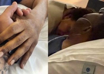 "Daqui não saio, daqui ninguém me tira", escreveu Kely, uma das filhas do "rei do futebol" (Foto: Reprodução/Instagram)