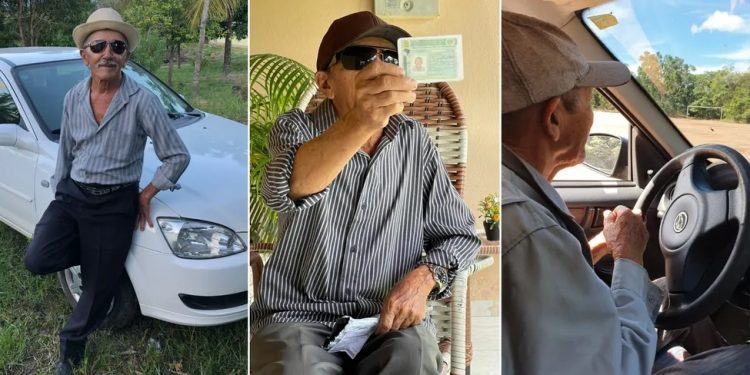 Barbalhense de 78 anos realiza ‘sonho’ de tirar CNH após fazer prova teórica pela sexta vez