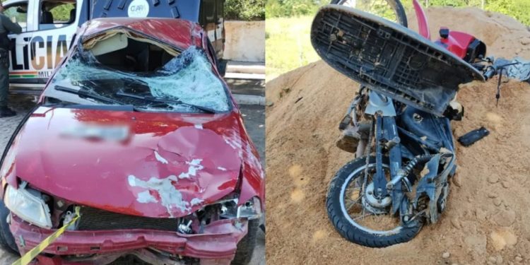 Idoso de 72 anos morre atropelado enquanto pilotava motocicleta em Brejo Santo