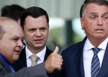 Ibaneis Rocha, Anderson Torres e Jair Bolsonaro (Foto: Arquivo)
