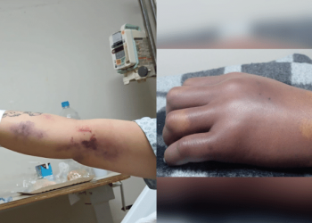 Gleice Kelly Gomes, de 24 anos, se internou em um hospital particular no Rio de Janeiro para dar à luz (Foto: Arquivo pessoal)