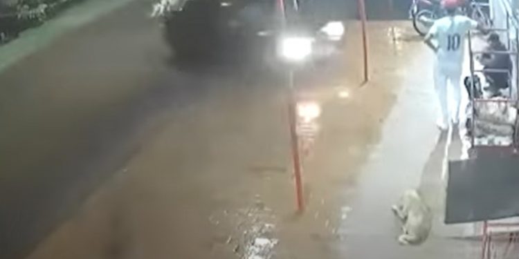 Jovem atropela e mata padrasto após ele agredir a mãe dela