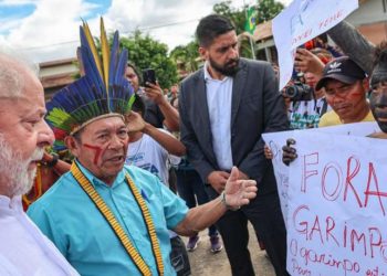 O presidente Luiz Inácio Lula da Silva visita o hospital indígena e a Casa de Apoio à Saúde Indígena em Boa Vista, Roraima (Foto: Ricardo Stuckert)