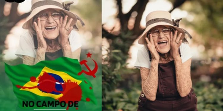 PF desmente morte de idosa em ginásio de golpistas presos; foto compartilhada por bolsonaristas é de banco de imagens