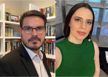 Rodrigo Constantino e Zoe Martinez (Foto: Reprodução/Instagram)