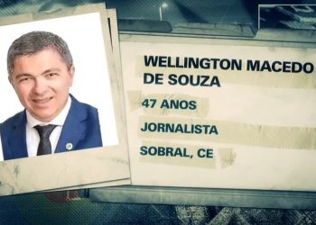 Wellington Macedo está foragido. Sua prisão foi decretada pela Justiça do Distrito Federal (Foto: Reprodução/TV Verdes Mares)
