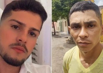 Joab Alves e Alves, de 22 anos (foto 1), e João Rodrigues Lima (foto 2), foram mortos a tiros em Mauriti (Foto: Reprodução/Redes sociais)