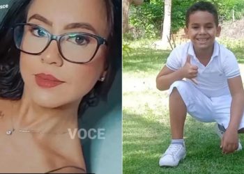 Joana e o filho Pedro Lucas morreram em um acidente na BR-116, em Brejo Santo, na noite desta segunda-feira (20) (Foto: Arquivo pessoal)